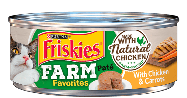 Friskies Farm Favorites Paté With Chicken & Carrots